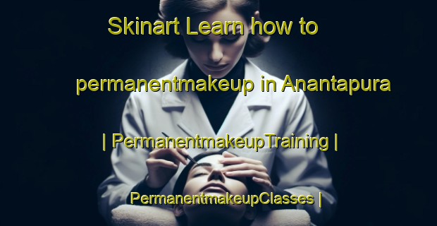 Skinart Learn how to permanentmakeup in Anantapura | PermanentmakeupTraining | PermanentmakeupClasses | SkinartTraining-India